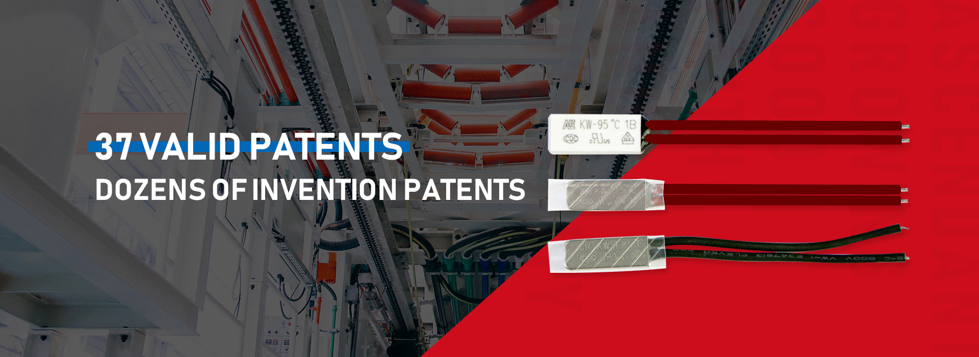 At present,  it has 37 valid patents  and  dozens of invention patents